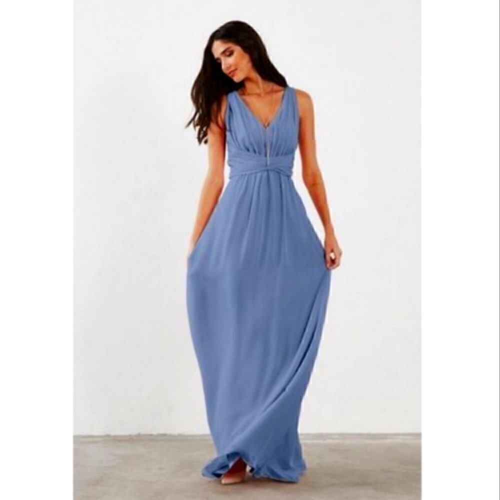 NWT Weddington Way Scarlett Dusty blue, size 2